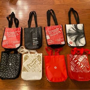 lululemon athletica Tote Collection - Red, Black, White, Cream